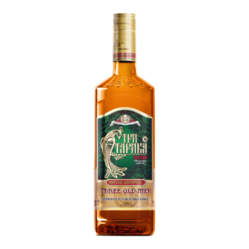 Ликер "Три старика" Кедровая, настойка горькая, 490 мл