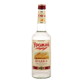 Водка "Урожай" Особая на расторопше, 0.5 л