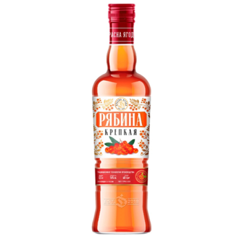 Плодовая алкогольная продукция полусладкая "СТАНЦИЯ ЯГОДНАЯ. РЯБИНА КРЕПКАЯ" 0,5 л Россия