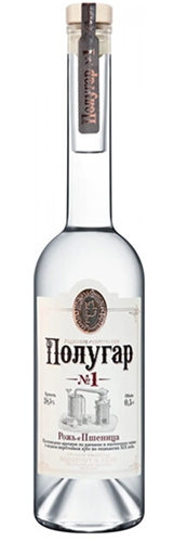 Спиртной напиток прочий - Спиртной напиток "ПОЛУГАР №1. Рожь и пшеница" 0,5 л Беларусь