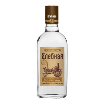 Водка ХЛЕБНАЯ 0,5л с/б 40%