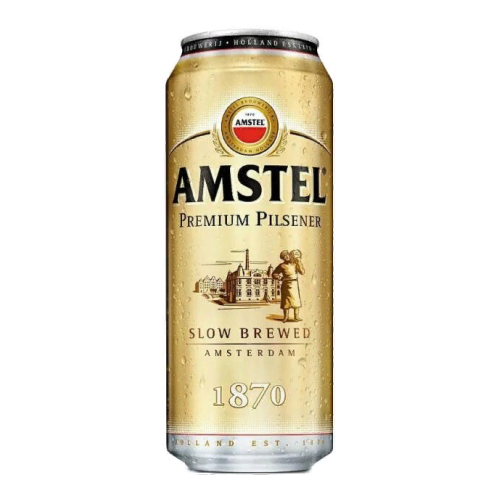 Пиво "Amstel" Premium Pilsener, in can, 430 мл