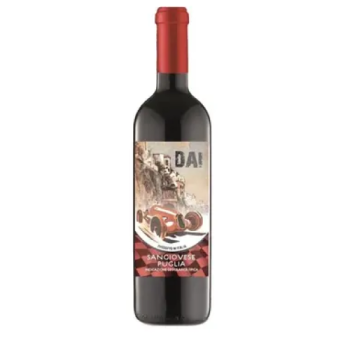Вино "DAI" Sangiovese, Puglia IGT, 2021