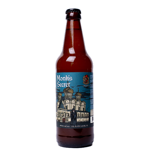 Пиво "Аббатское" светлое непастеризованное нефильтрованное неосветленное ячменное  0,5л/6 Россия