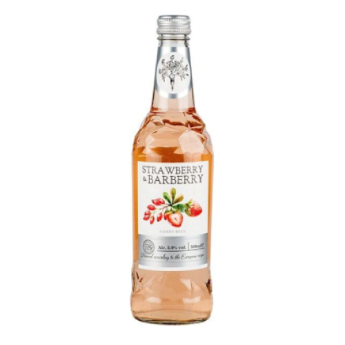 Пиво Mr. Strawberry & Barberry, Medovukha, 0.5 л