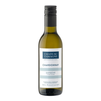 Вино "Шато Тамань" Шардоне, 187 мл