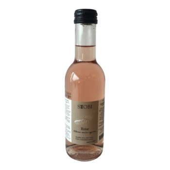 Вино Stobi, "Rose" Dry, 187 мл