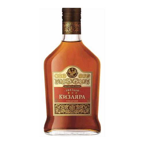Коньяк "Звезды Кизляра" 3 года 0,25 л
