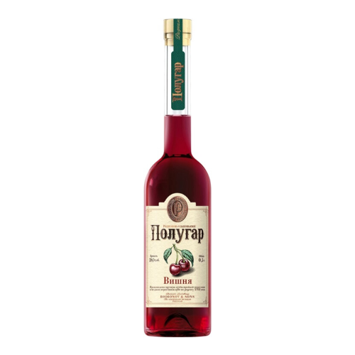 Водка "Polugar" Cherry, 0.5 л
