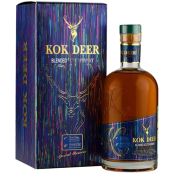 Виски "Kok Deer" Blended, gift box, 0.7 л