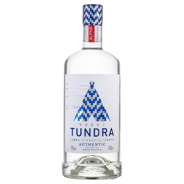 Водка "Тундра" Аутентик, 1 л