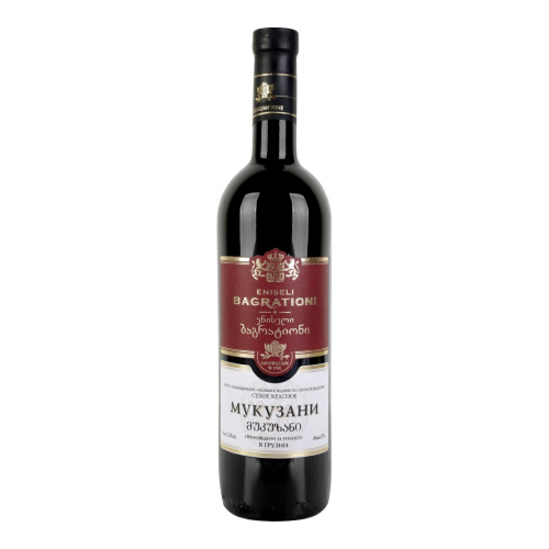 Вино Eniseli Bagrationi, Mukuzani