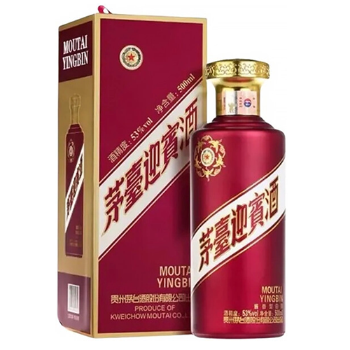 Маотай Пурпурный Инбинь Напиток спиртной зерновой дистиллированный купажир (Байцзю) 0,5л/6 Китай