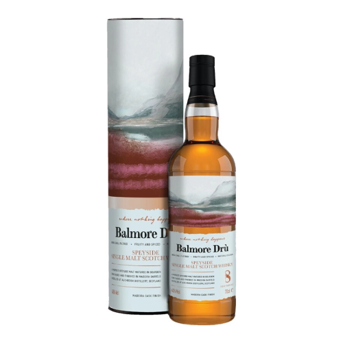 Виски "Balmore Dru" Speyside 8 Years Old, in tube, 0.7 л