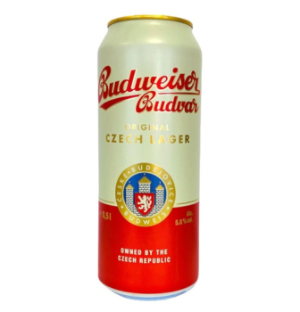 Пиво "Budweiser Budvar" Svetly Lezak, 0.5 л