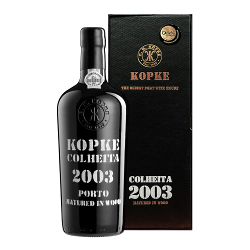 Портвейн Kopke, Colheita 2003 Porto, gift box