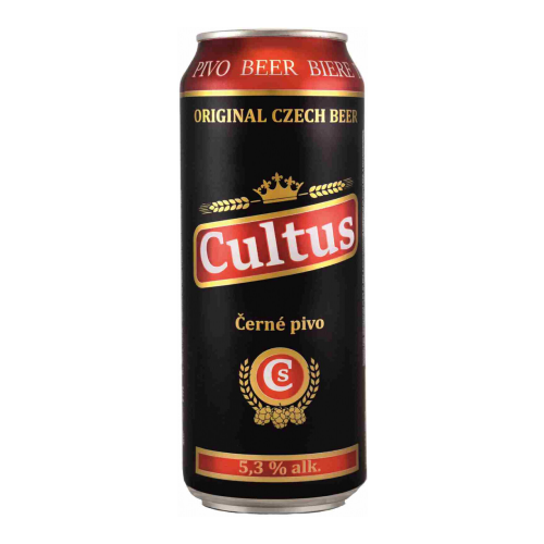 Пиво Nova Paka, "Cultus" Cerne Pivo, in can, 0.5 л
