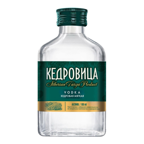 Водка "Кедровица" Кедровая Мягкая, 100 мл
