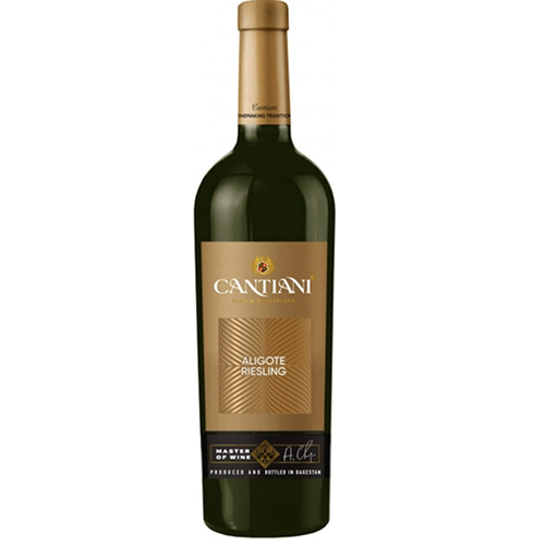 Вино "Cantiani" Aligote-Riesling 0,75 л Россия
