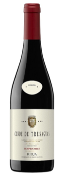 Вино сортовое сухое красное «КОНДЕ ДЕ ТРЕСАГУАС Д.О.К. РИОХА» Темпранильо 0,75 л Испания