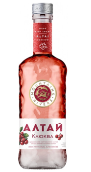 Настойка горькая «АЛТАЙ КЛЮКВА» 0,5 л Россия