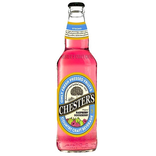 Пиво "Chester's" Raspberry-Gooseberry, 0.45 л