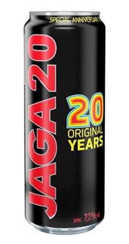 Напиток пивной «ДЖАГА» пастеризованный 0,45 л ж/б Россия