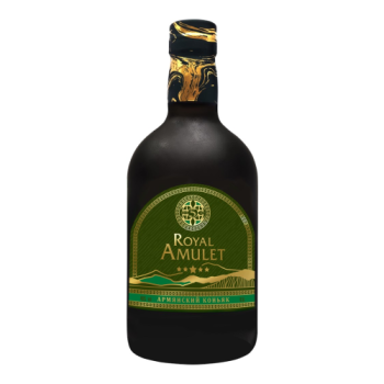 Коньяк РОЯЛ АМУЛЕТ Армянский ординарный 5 лет 40%, 0.5 л.