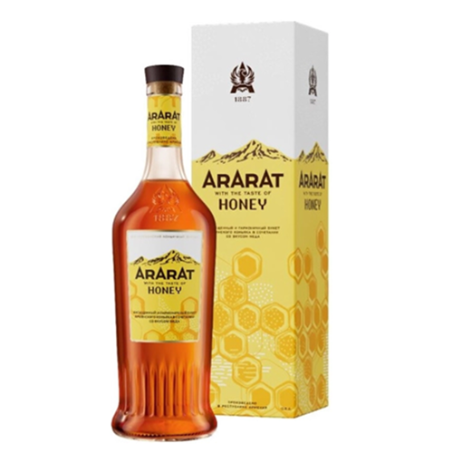 АРАРАТ СО ВКУСОМ МЕДА Прочий напиток спиртной на основе армянского коньяка 0,5л/6 Армения