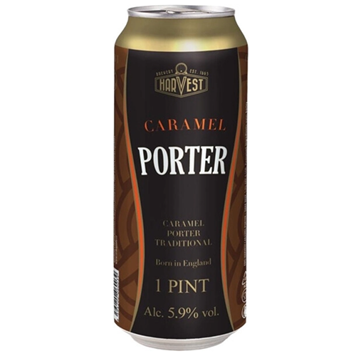 Пиво Ceska Pinta, "Harvest" Caramel Porter, in can, 568 мл