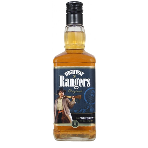 Виски зерновой "ХАЙГВЭЙ РЕЙНДЖЕРС" 5-и летней выдержки 0,5 л Армения