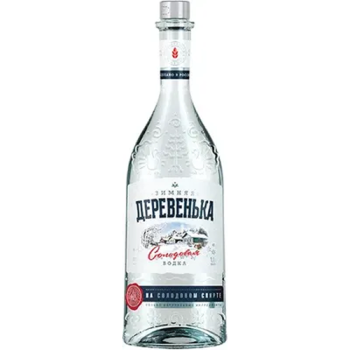 Водка "Зимняя деревенька", 1 л
