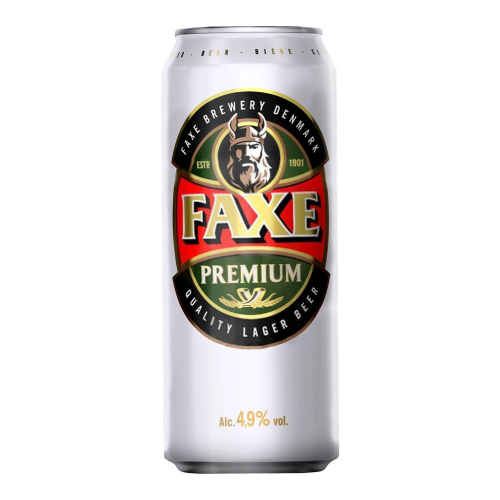 Пиво "Faxe" Premium (Russia), in can, 0.45 л