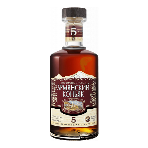 Мердзаванский Коньячный Завод, Армянский коньяк 5-летний, 250 мл