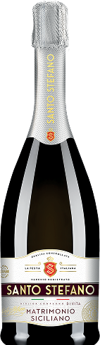 Сидр САНТО СТЕФАНО КОЛЛЕКЦИЯ СИЦИЛИЙСКАЯ СВАДЬБА фрукт особ газ бел п/сл 0,75л/12 СТЕКЛО 6% Россия