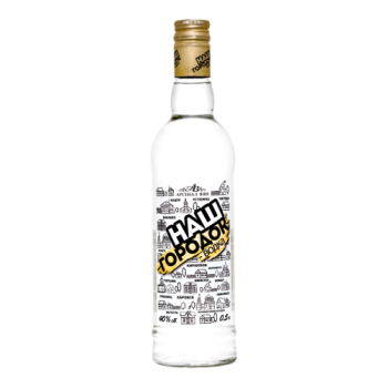 Водка НАШ ГОРОДОК 40%, 0.5л