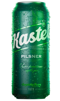 Пиво "Кастил Пилснер" светлое пастеризованное фильтрованное 0,5 л/24 банка 4,6%  