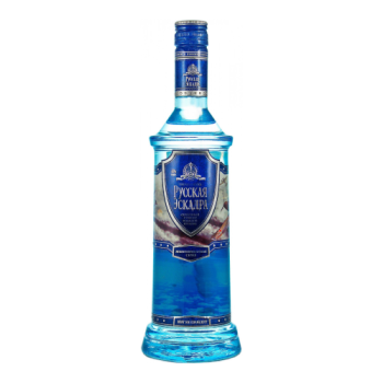 Водка "Русская Эскадра" Самолет, 0.5 л