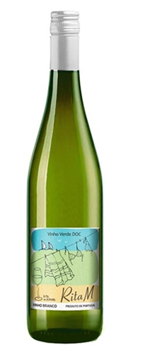 Вино белое полусухое "Рита М" 0,75 л Португалия