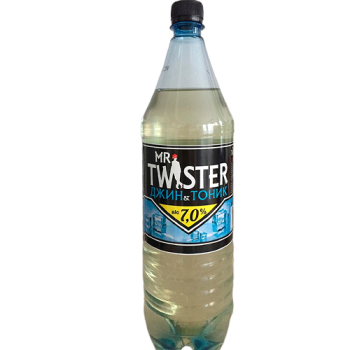 Напиток ”Мр.Твистер” со вкусом Джин-Тоник 1,3 л 