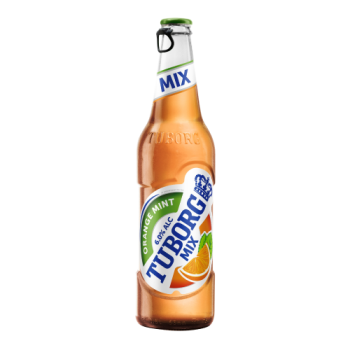 Пиво "Tuborg" Mix Orange Mint, 0.48 л