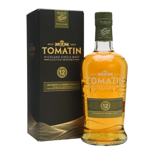 Виски "Tomatin" 12 Year Old, gift box, 0.7 л