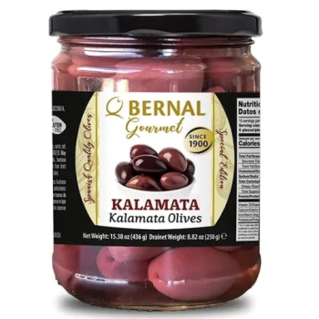 Оливки KALAMATA  Bernal с/к стекло 436гр