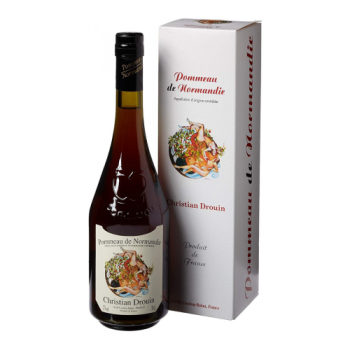 Ликер Christian Drouin, Pommeau de Normandie, gift box, 0.7 л