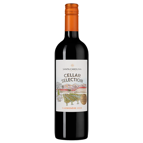 Вино Cellar Selection Carmenere, Santa Carolina, 2023 0.75 л.