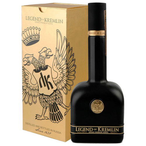 ЛЕГЕНДА КРЕМЛЯ ЭКСКЛЮЗИВ Водка в п/у 0,7л  Россия