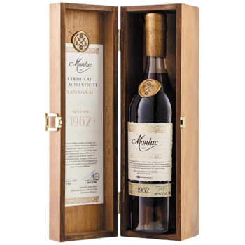 Арманьяк Монлюк Арманьяк Напиток крепкий из дистиллята винного для бренди п/у 0,7л/6 Франция 1962