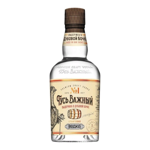 Водка "Гусь Важный", 0.5 л