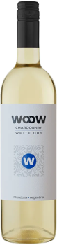 Вино сортовое ординарное сухое белое ШАРДОНЕ, товарный знак ВАУ 0,75 л Аргентина