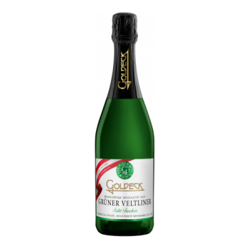 Игристое вино "Goldeck" Gruner Veltliner Sekt Trocken